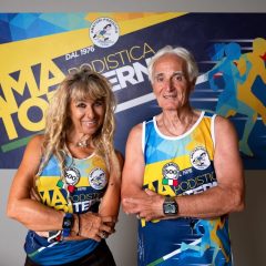 Terni: Lilly e Giuliano ‘abbattono’ il muro delle 500 maratone e sono primi in Italia