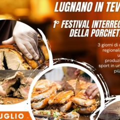 Lugnano, debutta il ‘Festival interregionale della porchetta’: pork, sport, fitness e arte