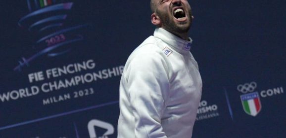 Scherma: il folignate Andrea Santarelli è campione del mondo