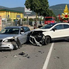 Incidente a Norcia: coinvolte due autovetture