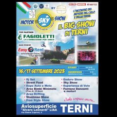 ‘Motor Sky Show – Il Big Show di Terni’ in rampa di lancio