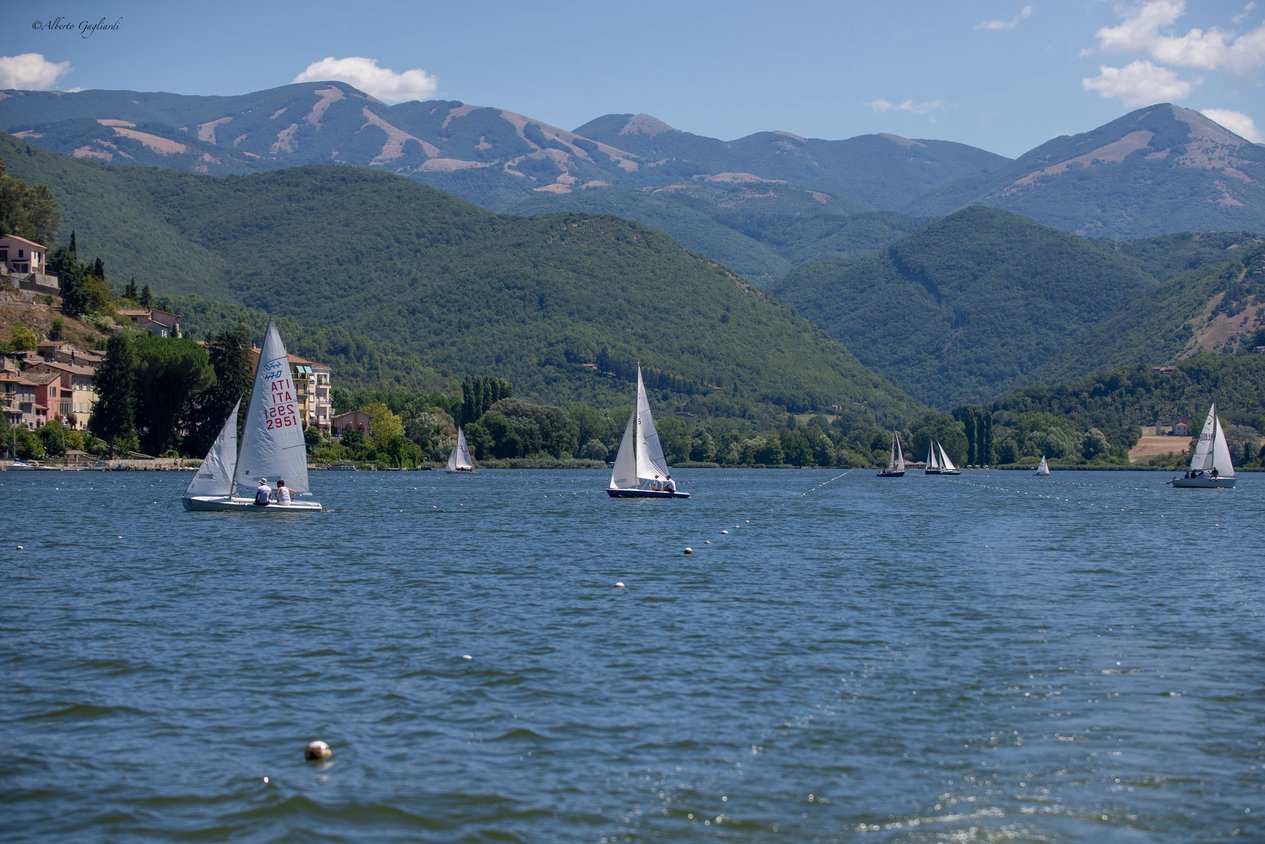 Piediluco, successo per la 3° veleggiata di San Lorenzo