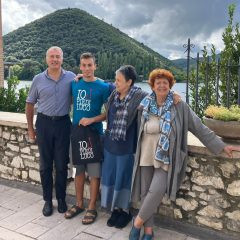 Terni, il campione del mondo Tonelli premiato a Piediluco