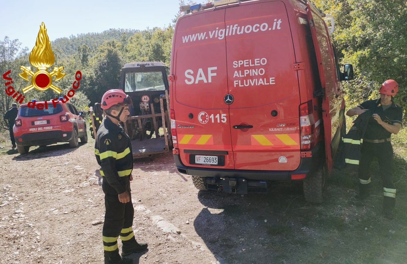 Cascia, ritrovato il 65enne scomparso: sta bene