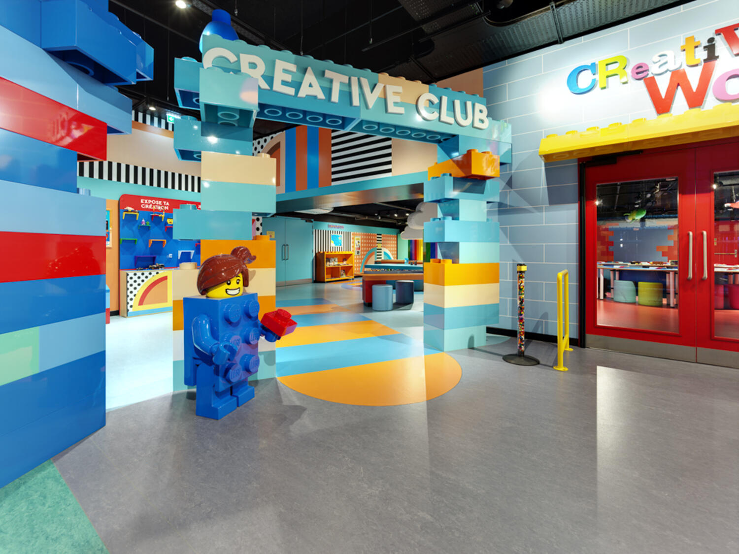 È firmata Tarkett la copertura del pavimento del nuovo Lego discovery centre di Bruxelles