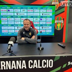 Ternana-Palermo, Breda: «Vogliamo fare una grande partita»