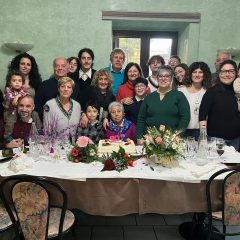 Narni: nonna Egle festeggia 90 anni circondata dall’affetto dei propri cari