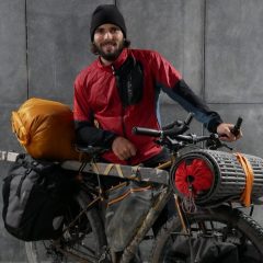 Terni, la nuova sfida di Lorenzo Barone: bici, sci, slitta e kayak da Flensburgo a Vardø