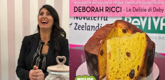 Il miglior panettone d’Italia senza glutine è della ternana Deborah Ricci