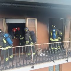 Spoleto, appartamento in fiamme: soccorsa un’anziana