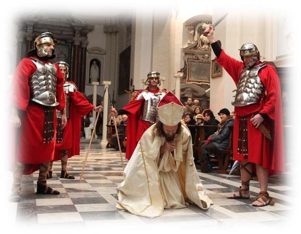 A Terni la rievocazione storica del martirio di San Valentino: corteo con 40 figuranti