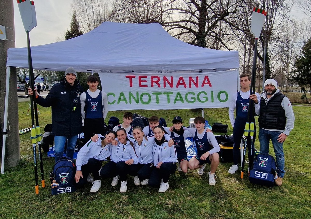 Canottaggio: per la Ternana esordio pieno di soddisfazioni sul lago di Pusiano