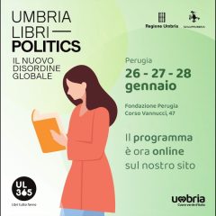 Focus sul disordine globale: a Perugia c’è Umbrialibri Politics
