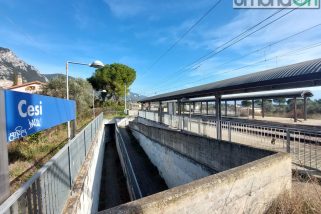 Terni, ex Fcu: anche la stazione di Cesi in attesa del restyling