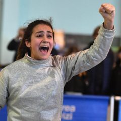 Scherma, Terni trionfa ai campionati del Mediterraneo grazie a Flavia Astolfi