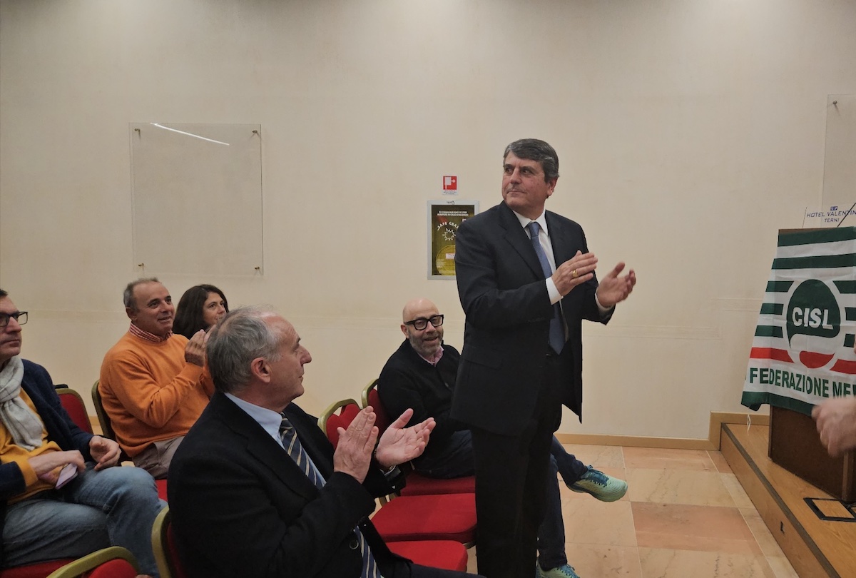 Luca Nicola Castiglione nuovo segretario generale regionale Cisl medici Umbria