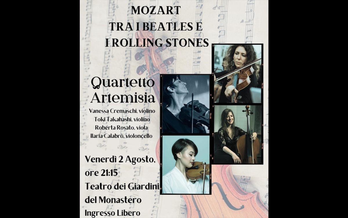 Il Quartetto Artemisia il 2 agosto apre il Calvi Festival 2024