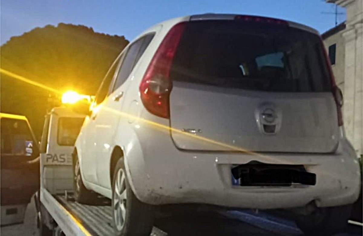 Amelia: circola con l’auto già sequestrata. Sanzionato dalla polizia Locale