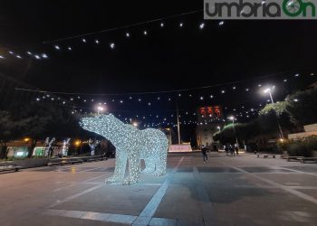 Terni: piazza Tacito, Europa e Repubblica, prove pre Natale – Le foto