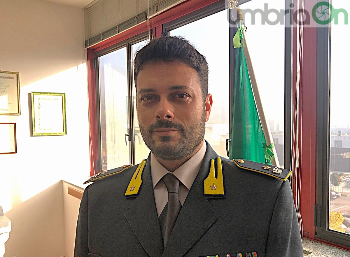 Guardia Finanza Terni, il nuovo comandante del Nucleo Pef: «Massimo impegno»