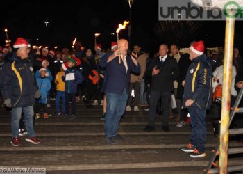 A Terni risplende la stella di Miranda. L’evento per l’accensione – Foto e video