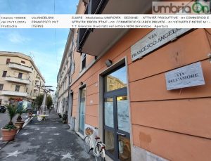L'apertura in via Angeloni
