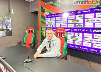 Ternana, Abate: «Per domani voglio una squadra spregiudicata e capace di divertirsi»