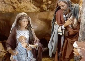 Acquasparta: 11 metri di presepe grazie alla passione di Alessandro Bordacchini