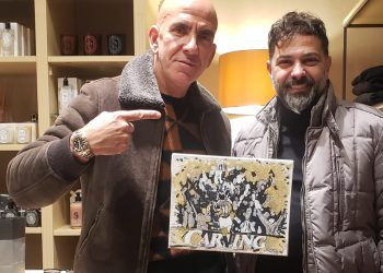 Terni, una tela per omaggiare Paolo Di Canio e l’esultanza per il gol del 2000
