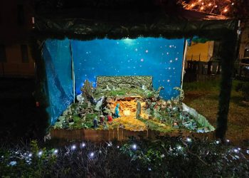 Terni: il presepe del condominio di via Montanara 25 compie un quarto di secolo