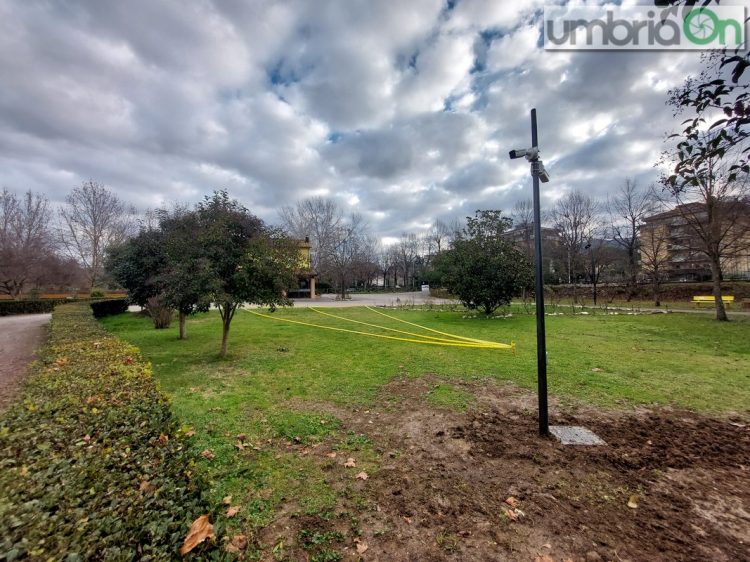 Il parco di viale Trento