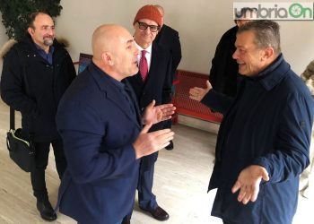 Terni, pace fatta in tribunale tra Bandecchi e Coletto: «Tiriamo dalla stessa parte»