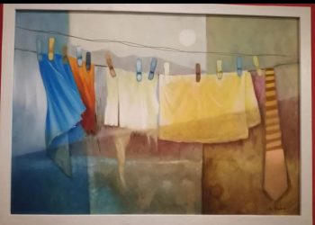 Terni: Enzo Melari in mostra nel chiostro della Bct
