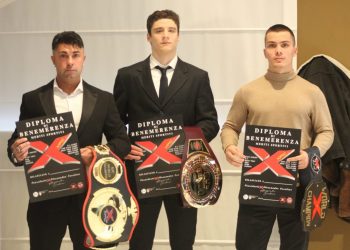 Kickboxing: Gori, Valente e Dornea premiati al Coni per le imprese del 2024