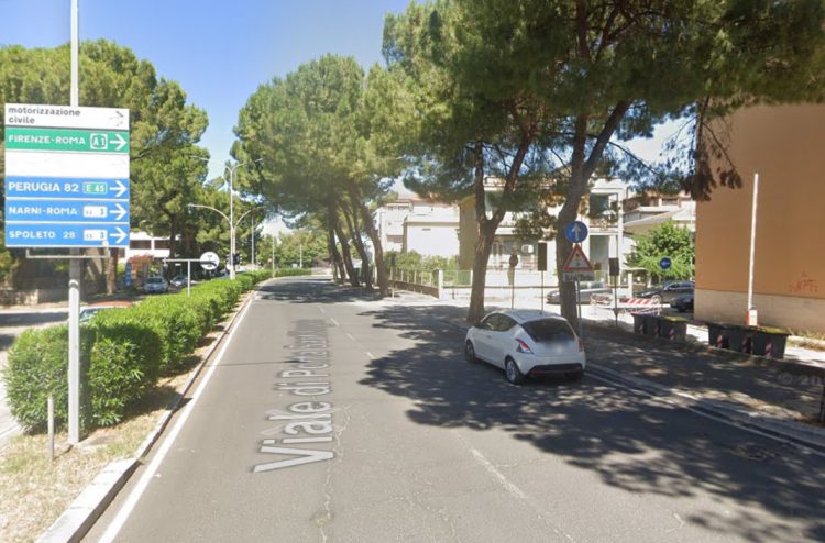 L'area di intervento (screen Maps)