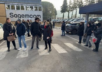Vertenza Sagemcom: presidio nel ricordo del sindacalista Riccardo Coccolini