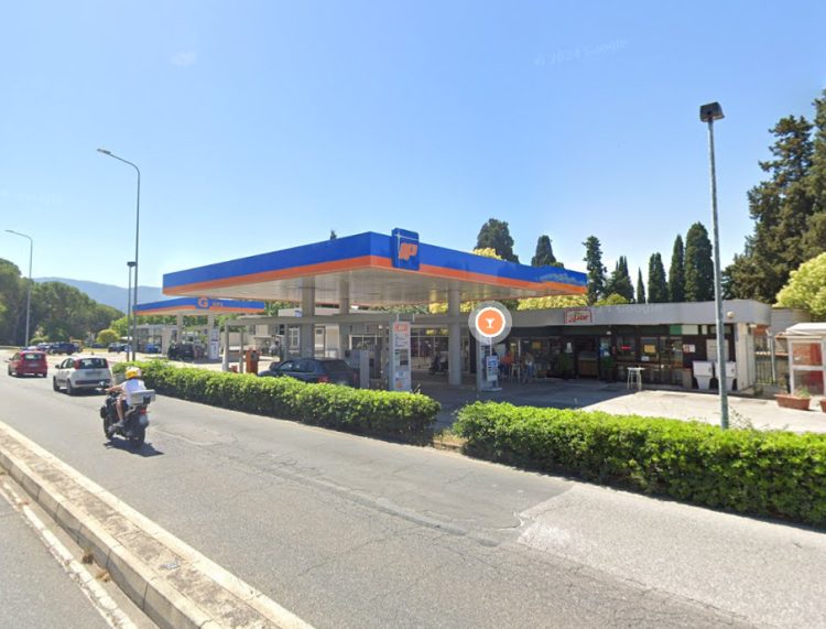 Un distributore Ip a Terni (screen Maps)