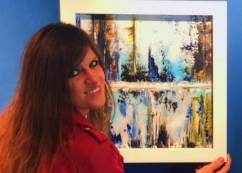 Terni: ad ‘Un brindisi d’amore’ la pittura-live di Nadiya Yatsulchak
