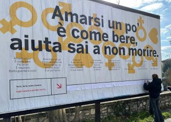Terni: torna il poster ‘interattivo’ che celebra l’amore