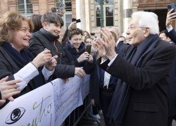 Sergio Mattarella ha inaugurato l’anno accademico dell’Università per stranieri – Le foto