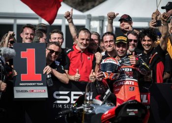 Superbike, Petrucci best indipendent rider al debutto 2025. Il ternano sfiora il podio in Australia