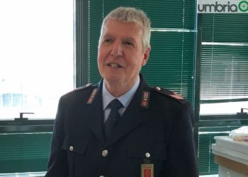 Terni: Claudio Gagliarducci saluta la polizia Locale e va in pensione