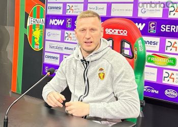 Verso Ternana-Perugia, Abate: «Ringrazio la città. Dobbiamo essere squadra dall’inizio alla fine»