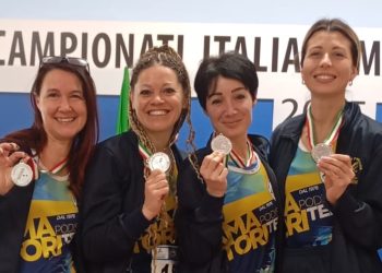 Amatori Podistica Terni: staffette over 40 e over 65 d’argento ai campionati italiani master