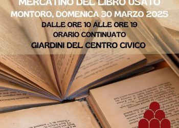 A Montoro c’è il mercatino del libro usato nei giardini del centro civico