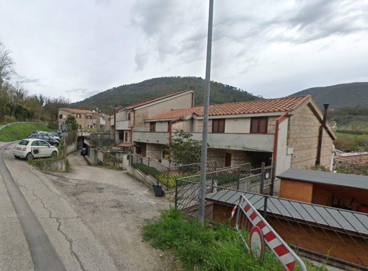 Via Monte la Rocca (screen Maps)