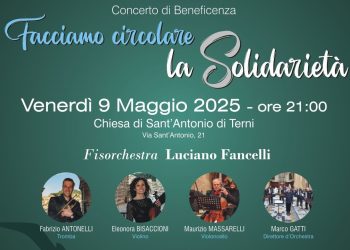 Terni: Fisorchestra Fancelli in concerto per il comitato Chianelli