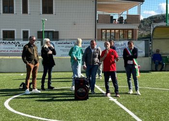 Narni: il campo di calcio a 5 di Cigliano intitolato a Moreno Gubbiotti