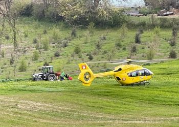 Montecastrilli, infortunio ‘agricolo’: 84enne soccorso in elicottero