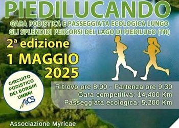 Gara podistica e passeggiata: il 1° maggio c’è ‘Piedilucando’